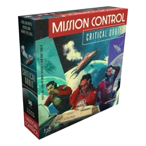 Caja del juego Mission Control: Critical Orbit