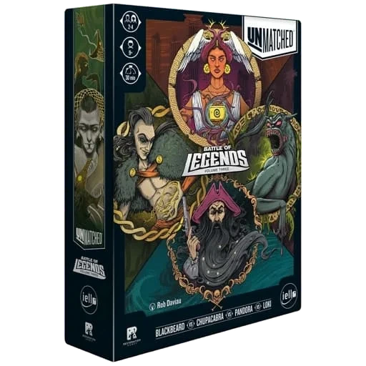 Caja del juego Unmatched: Battle of Legends, Volume Three