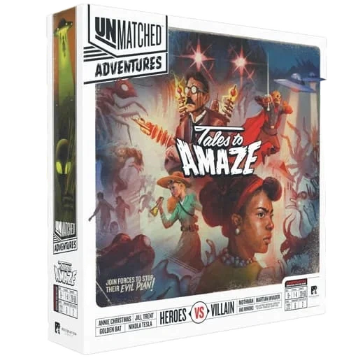 Caja del juego Unmatched Adventures: Relatos Asombrosos