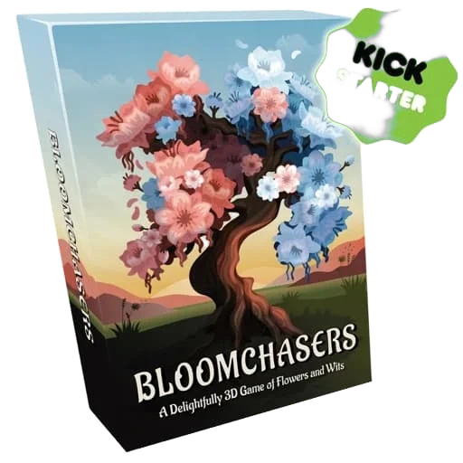 Caja del juego Bloomchasers: A Delightful 3D Tree Game of Flowers and Wits
