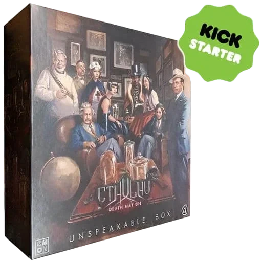 Caja del juego Cthulhu: Death May Die – Unspeakable Box