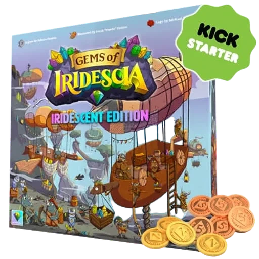 Caja del juego Gems of Iridescia