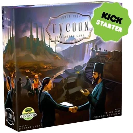 Caja del juego Tycoon: India 1981