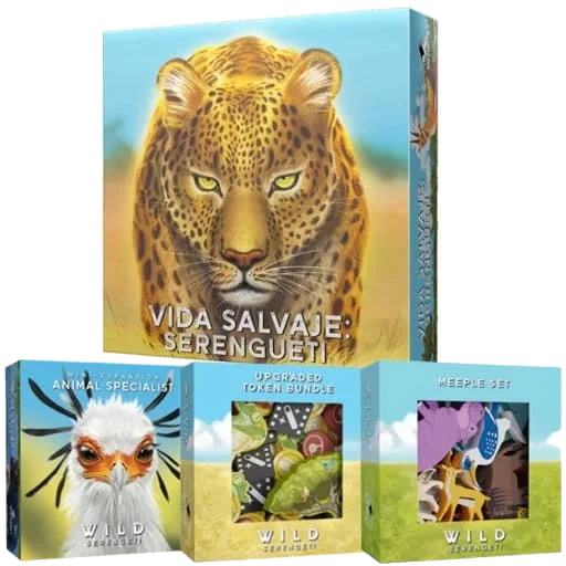 Caja del juego Wild: Serengeti