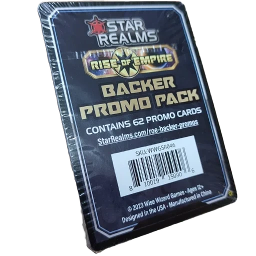 Caja del juego Star Realms: Rise of Empire – Kickstarter Promo Pack