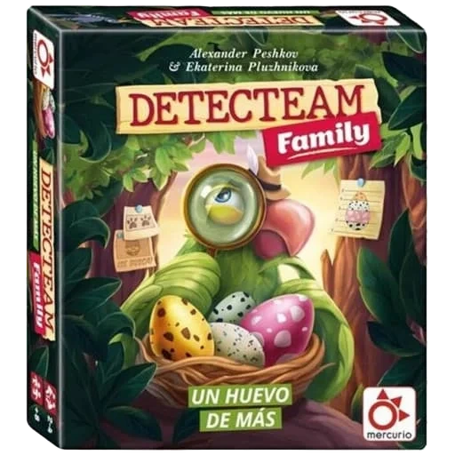 Caja del juego Detecteam Family: Un huego de más