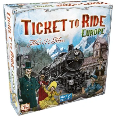 Caja del juego Ticket to Ride: Europe