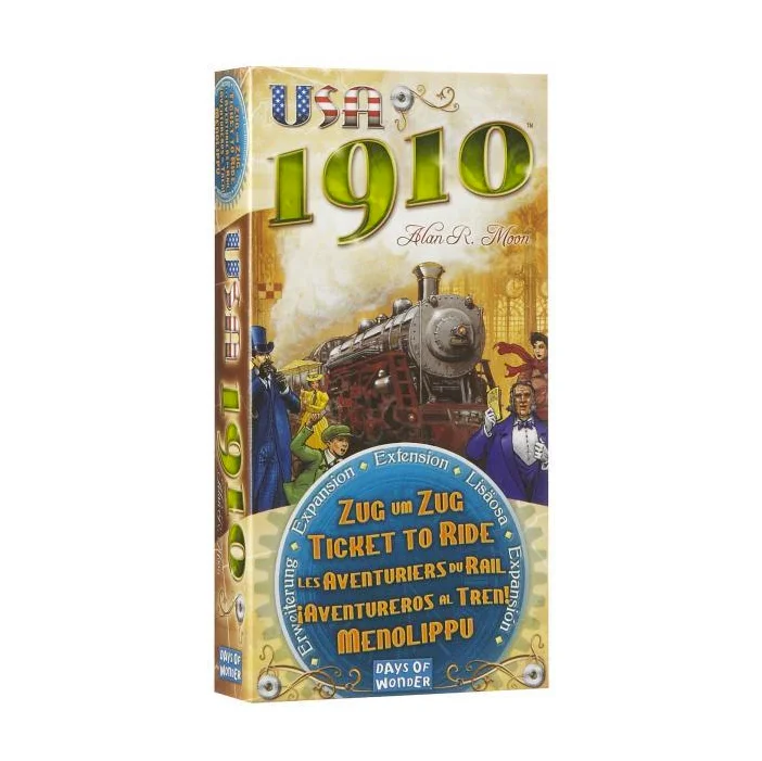 Caja del juego Ticket to Ride: USA 1910