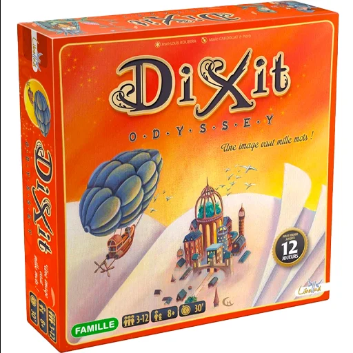 Caja del juego Dixit: Odyssey