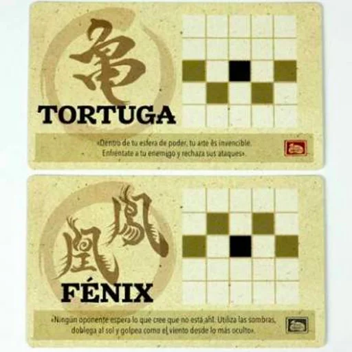 Cartas promocionales: Fenix y Tortuga