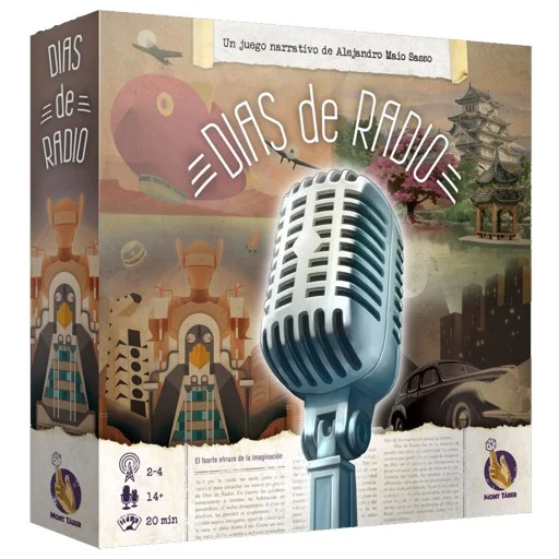 Caja del juego Días de Radio