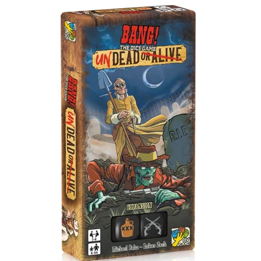 Caja del juego BANG! The Dice Game: Undead or Alive