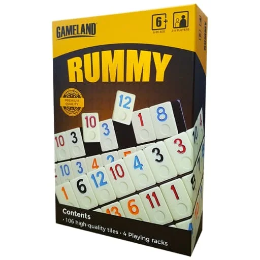 Caja del juego Rummy
