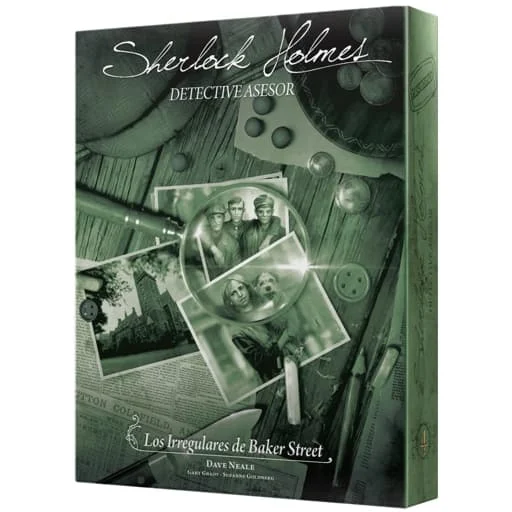 Caja del juego Sherlock Holmes Detective Asesor: Los irregulares de Baker Street