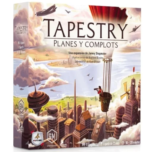 Caja del juego Tapestry: Planes y Complots