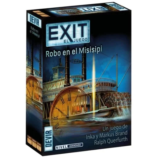 Caja del juego EXIT: The Game – Theft on the Mississippi