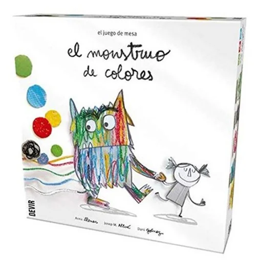 Caja del juego El Monstruo de Colores