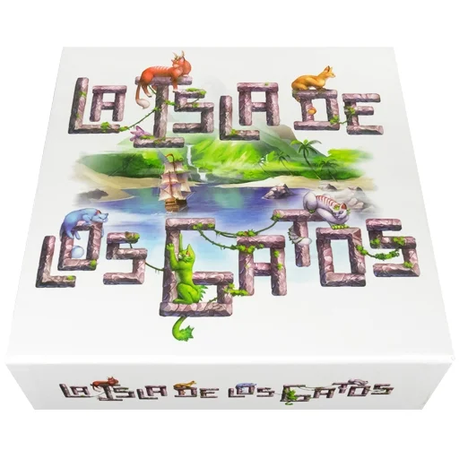 Caja del juego La Isla de los Gatos