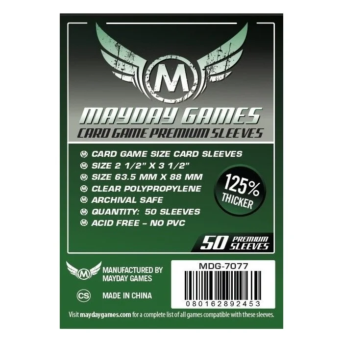 Caja del juego Standard Mayday 63.5×88