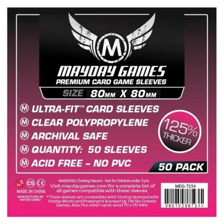 Caja del juego Medium Square Mayday 80×80