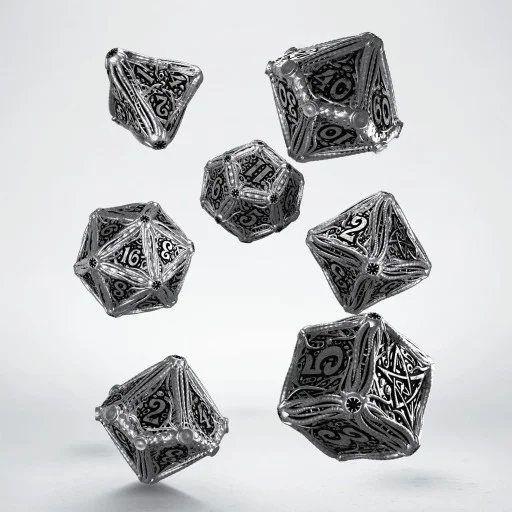 Caja del juego Metal Call of Cthulhu Dice Set (7)