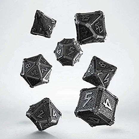 Caja del juego Metal Mythical Dice Set (7)