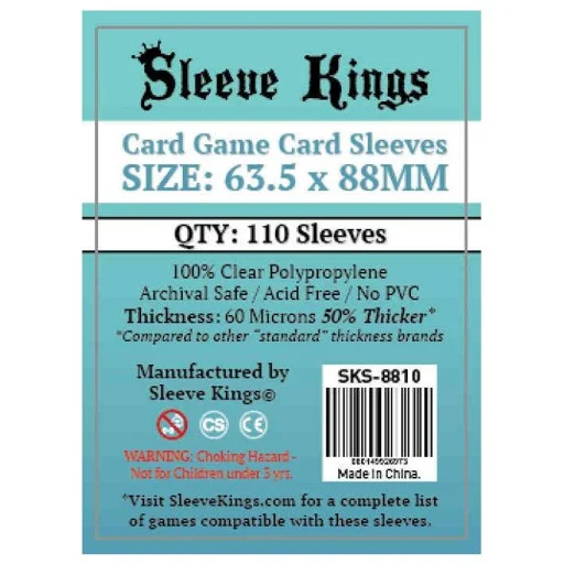 Caja del juego Standard Sleeve Kings 63.5×88
