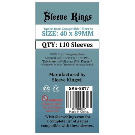 Caja del juego Sleeve Kings 40×89