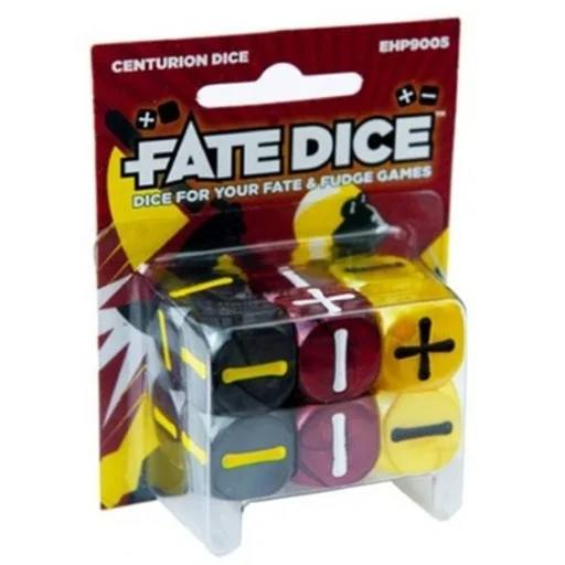 Caja del juego Fate Dice: Centurion