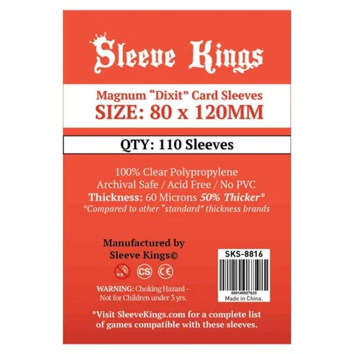Caja del juego Magnum Gold Sleeve Kings 80×120