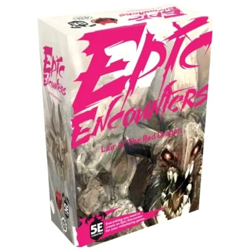 Caja del juego Epic Encounters: Lair of the Red Dragon