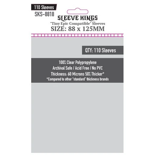Caja del juego Tiny Epic Sleeve Kings 88×125