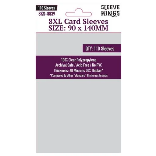Caja del juego 8XL Sleeve Kings 90×140