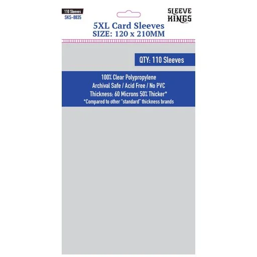 Caja del juego Sleeve Kings 120×210