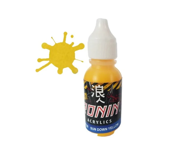 Caja del juego Pintura Acrílica "Sundown Yellow" GP239