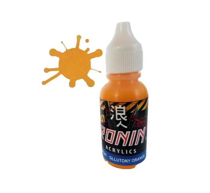 Caja del juego Pintura Acrílica "Glutony Orange" GP241
