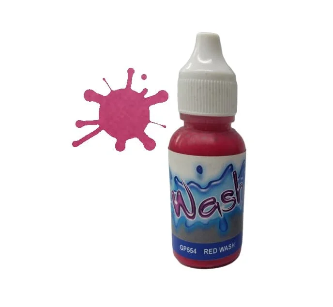 Caja del juego Wash Red GP554