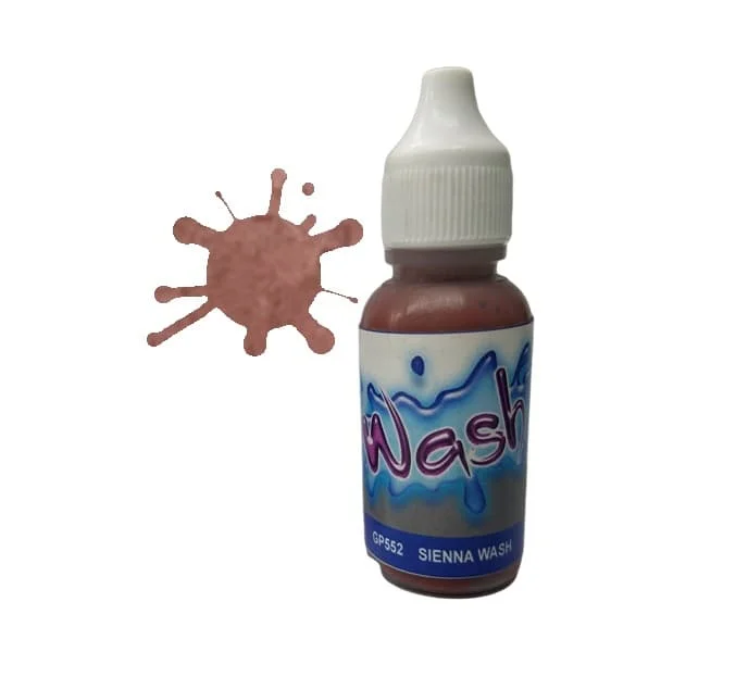 Caja del juego Wash Raw Sienna GP552