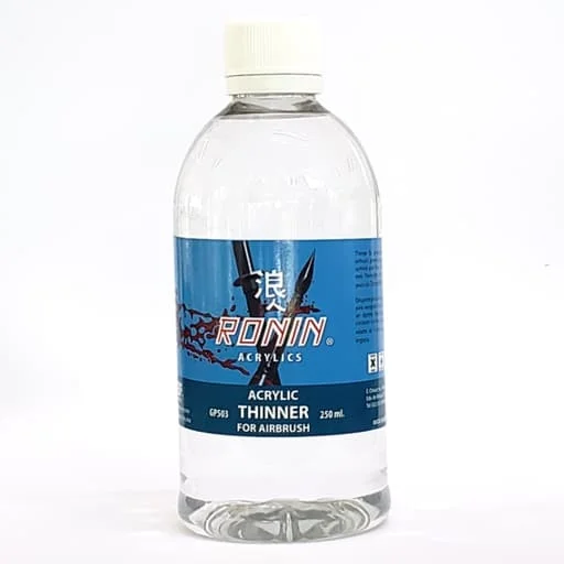 Caja del juego Thinner Acrílico Para Aerógrafo 250 ml. GP503
