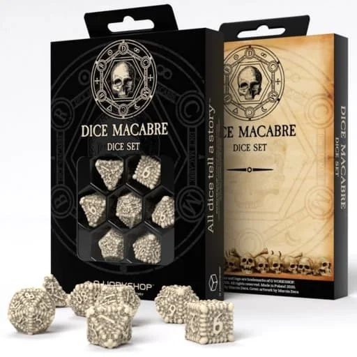 Caja del juego Dice Macabre Set
