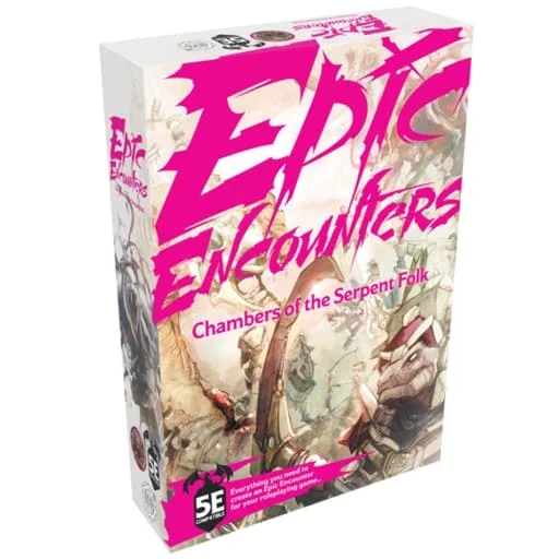 Caja del juego Epic Encounters: Chamber of the Serpent Folk