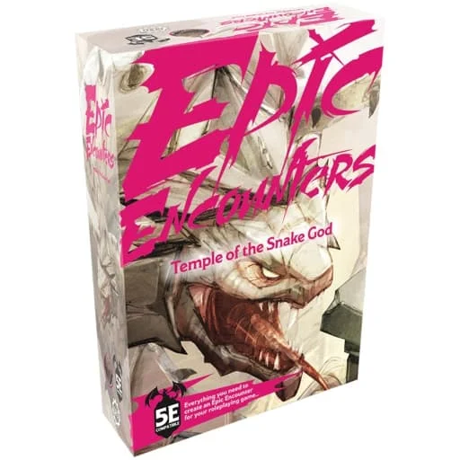 Caja del juego Epic Encounters: Temple of the Snake God