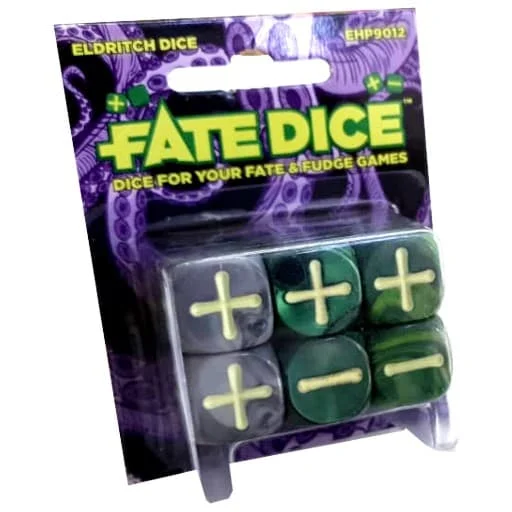 Caja del juego Fate Dice: Eldritch