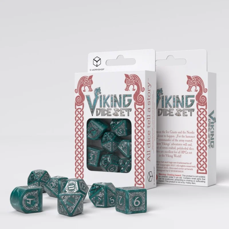 Caja del juego Viking Dice Set - Mjolnir
