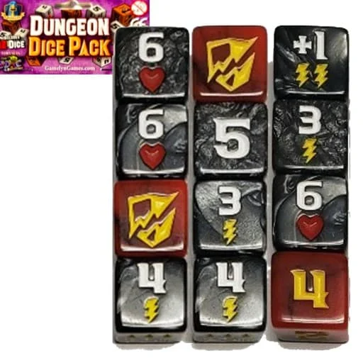 Caja del juego Tiny Epic Dungeons: Dungeon Dice Pack