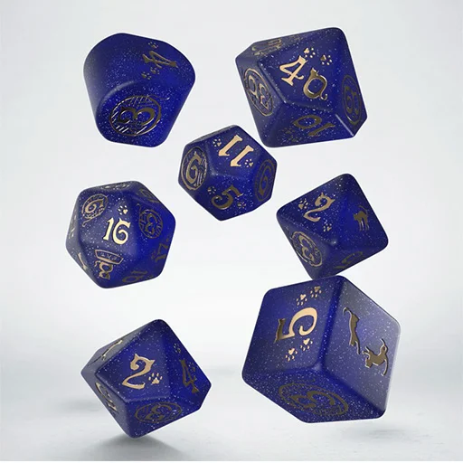 Caja del juego Cats Dice Set: Meowster