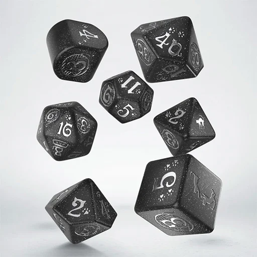 Caja del juego Cats Dice Set: Waffle