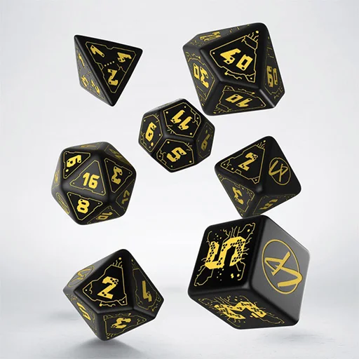 Caja del juego Cyberpunk Red Dice Set: Wet Work
