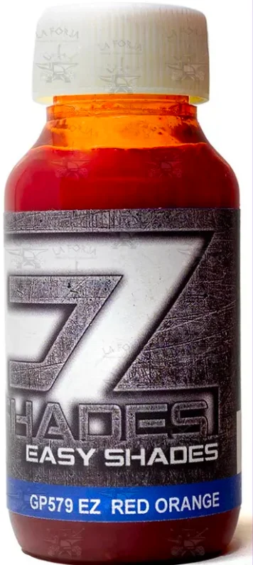 Caja del juego Sombreado Acrílico EZ Red Orange GP579