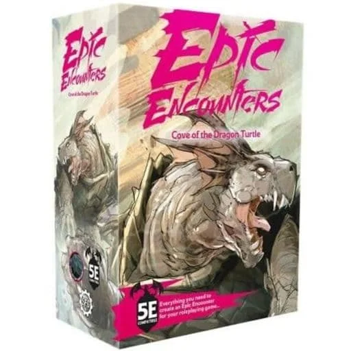 Caja del juego Epic Encounters: Cove of the Dragon Turtle
